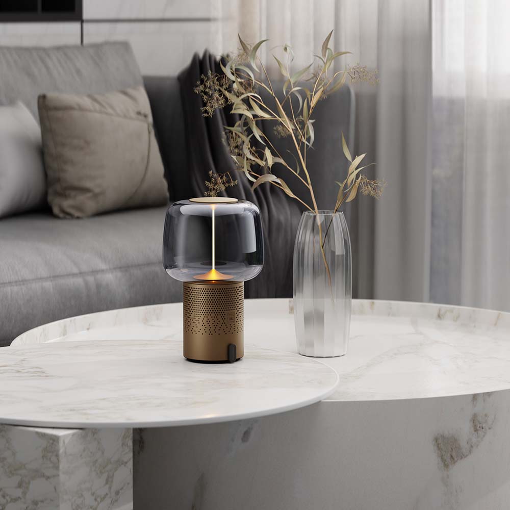 Lámpara Serena Play con Parlante JBL Kooduu Bronze - imagen 4