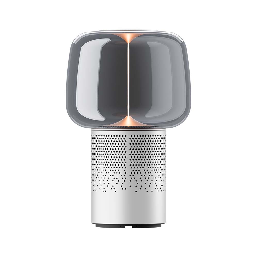 Lámpara Serena Play con Parlante JBL Kooduu Frosted Silver - imagen 2