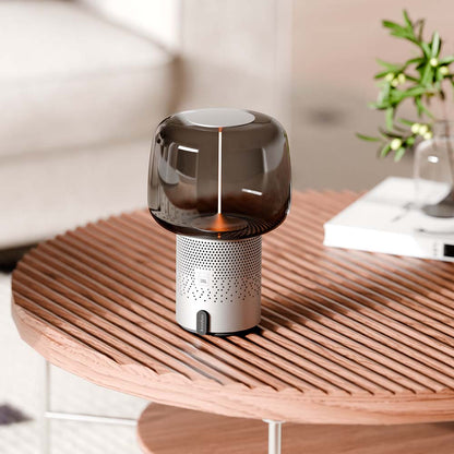 Lámpara Serena Play con Parlante JBL Kooduu Frosted Silver - imagen 4