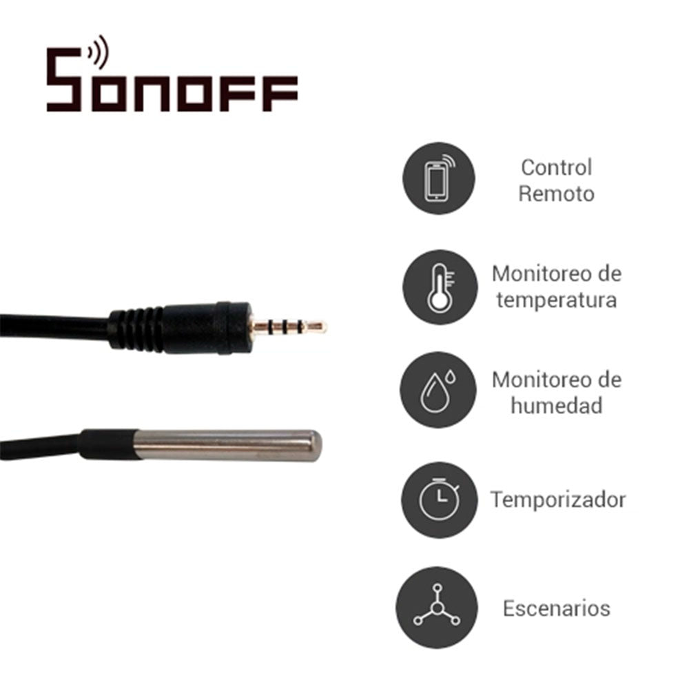 Sensor de Temperatura Impermeable SONOFF DS18B20
