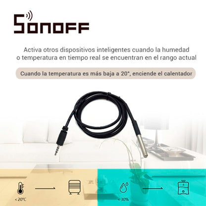 Sensor de Temperatura Impermeable SONOFF DS18B20