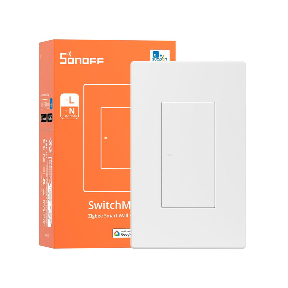 Interruptor Zigbee S Neutro Sonoff SwitchMan ZBM5 1 Canal