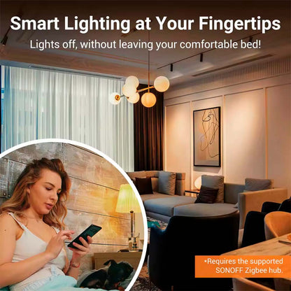 Interruptor Zigbee S Neutro Sonoff SwitchMan ZBM5 2 Canales