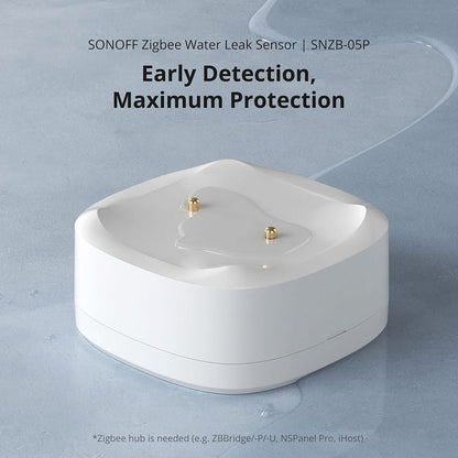 Sensor de Fuga de Agua Inteligente Zigbee Sonoff SNZB-05P
