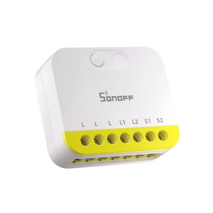 Interruptor Inteligente Mini DUO-L Dos Canales S Neutro Sonoff