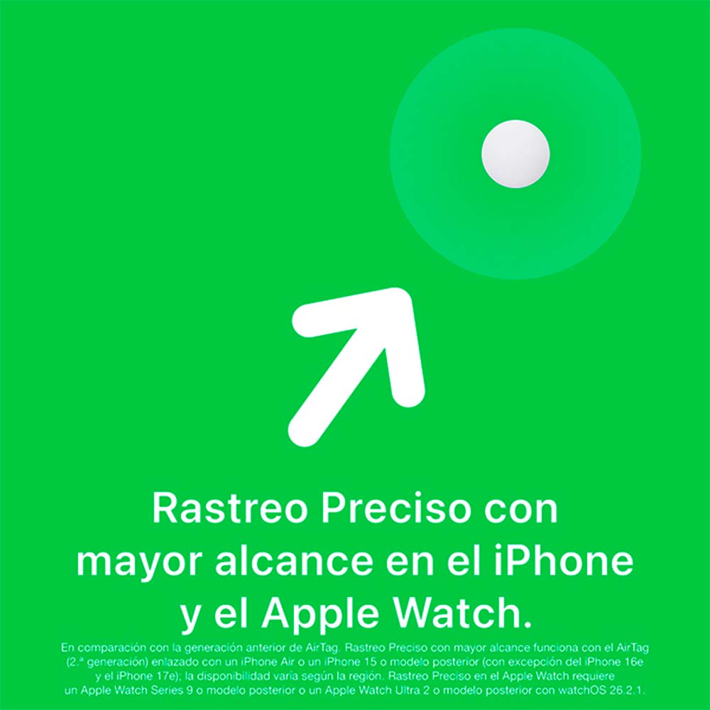 Apple AirTag 2 Gen – 1 Unidad