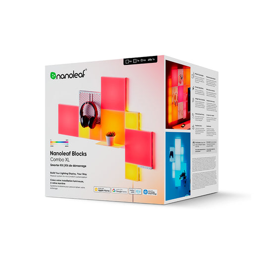 Nanoleaf Combo Blocks XL Smarter Kit - Pack de 10