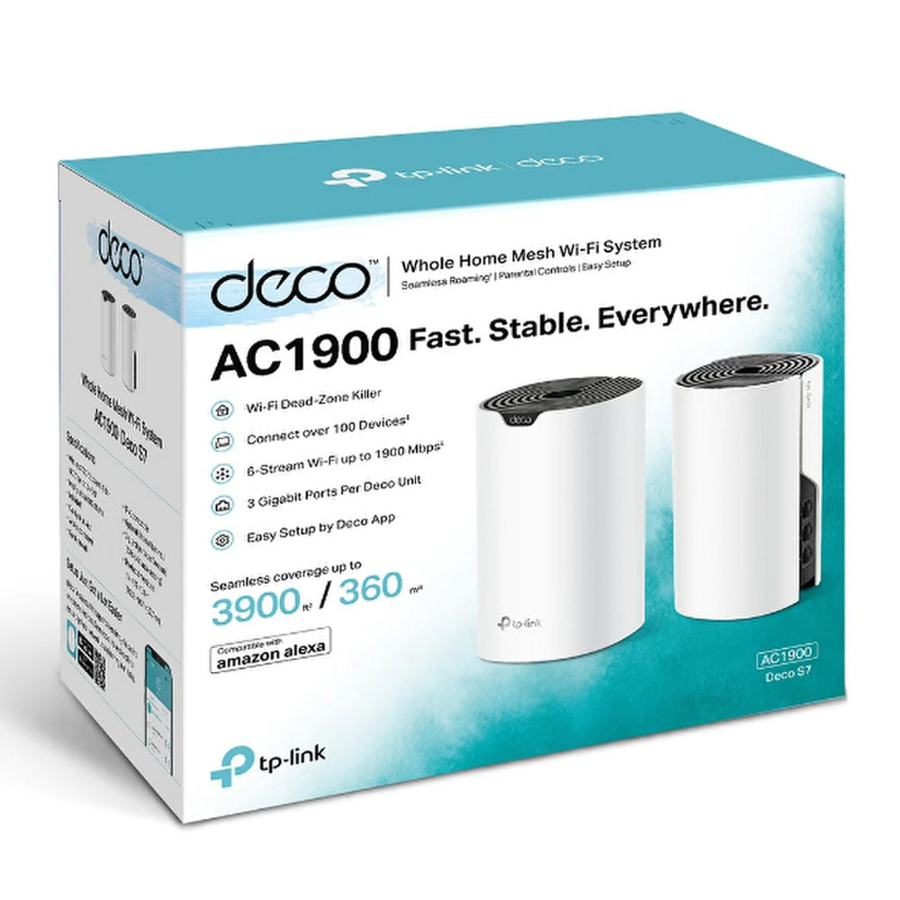 Sistema WiFi Mesh Deco S7 AC1900 (2 Nodos) TP-Link