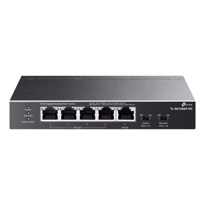 Switch Gigabit PoE TP-Link TL-SG1005P-PD de 5 Puertos