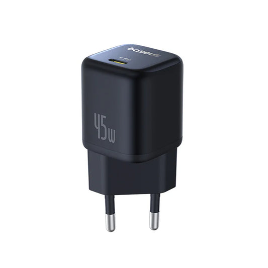 Cargador Rápido Baseus PicoGo GaN6 USB C 45W - Negro