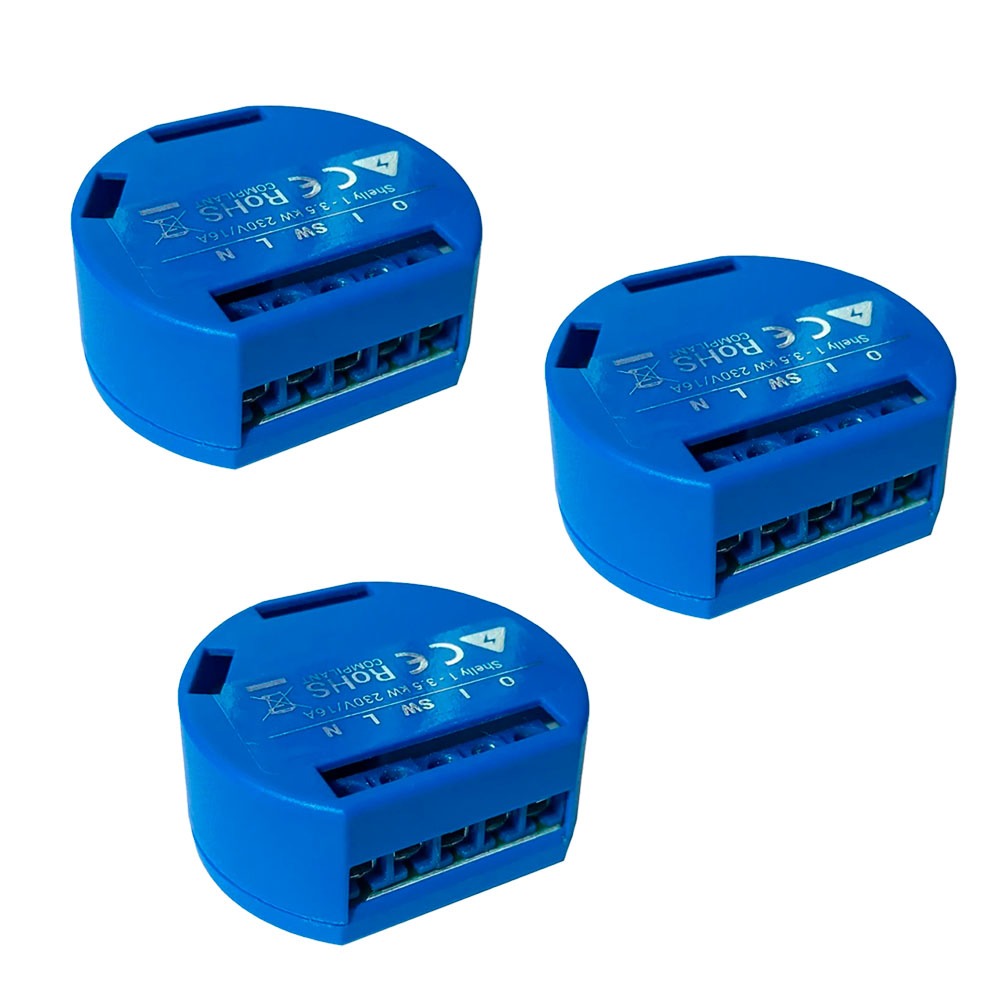 Pack Interruptor Relay WIFI 1 UL Shelly