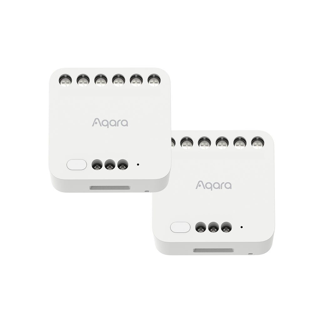 Pack Módulo Rele Doble T2 Aqara - Pack 2x