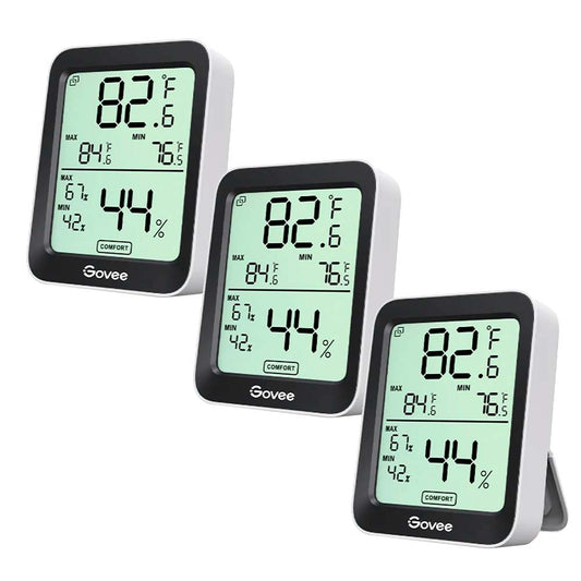Pack 3x Termómetro Higrómetro Bluetooth Govee