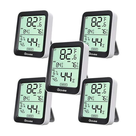 Pack 5x Termómetro Higrómetro Bluetooth Govee