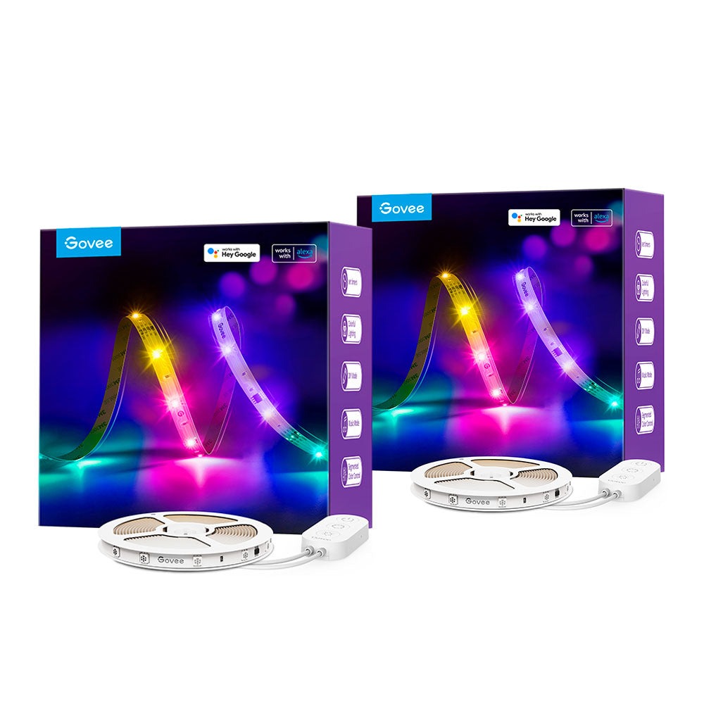 Pack Tira de luces LED Govee RGBIC Basic Wi-Fi + Bluetooth