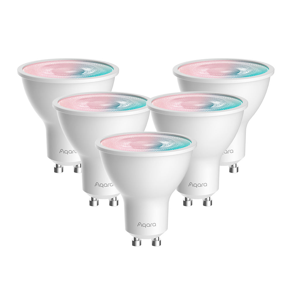 Pack Ampolletas LED Zigbee GU10 T2 RGB Aqara