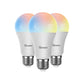 Pack 3x Ampolleta LED RGB Sonoff Multicolor