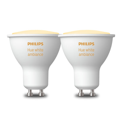 Pack Ampolleta smart gu10 4.3w Philips Hue