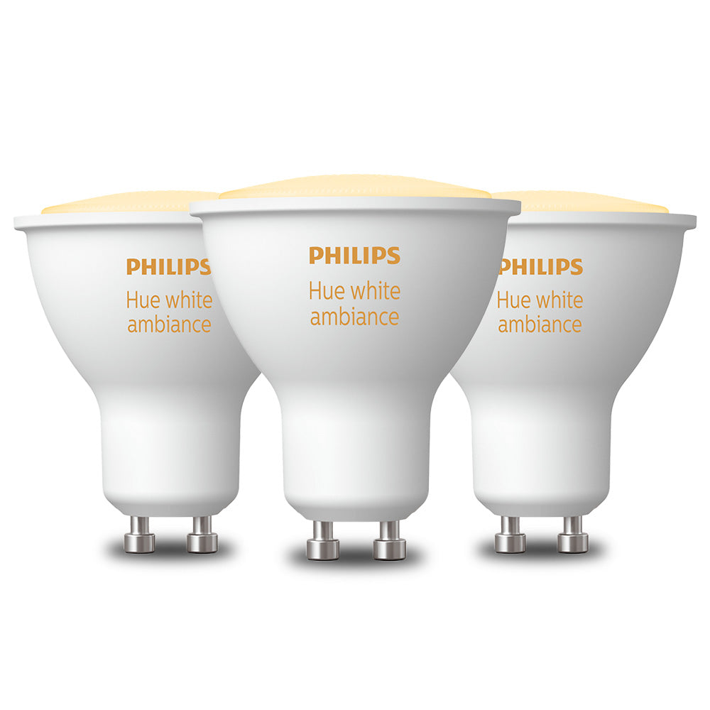 Pack Ampolleta smart gu10 4.3w Philips Hue