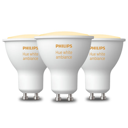 Pack Ampolleta smart gu10 4.3w Philips Hue
