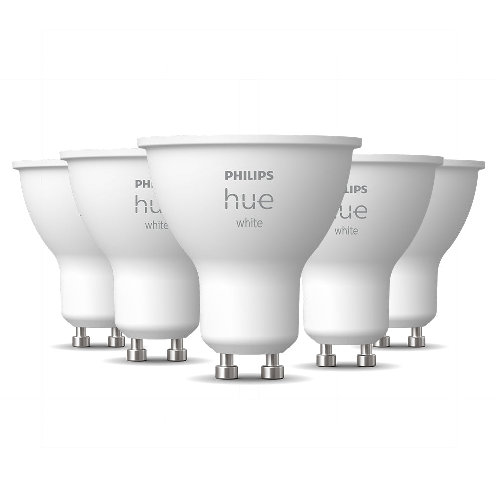 Pack ampolleta Smart Philips Hue GU10 White 5,2W