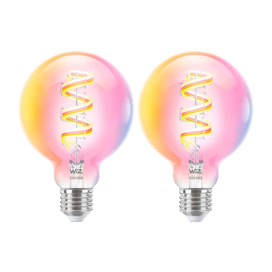 Pack Ampolleta RGB Transparente WiFi 40W Wiz