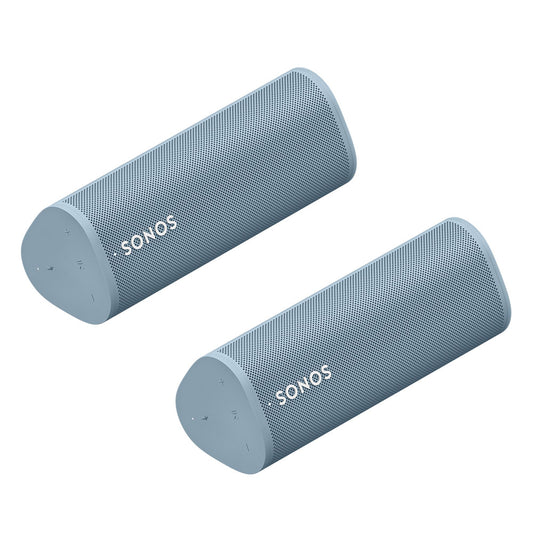 Pack 2x Parlante WiFi Bluetooth Sonos Roam Azul