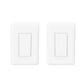 Pack 2x Interruptor de pared sin neutro simple Aqara