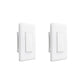 Pack 2x Interruptor de pared sin neutro simple Aqara