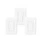 Pack 3x Interruptor de pared sin neutro simple Aqara