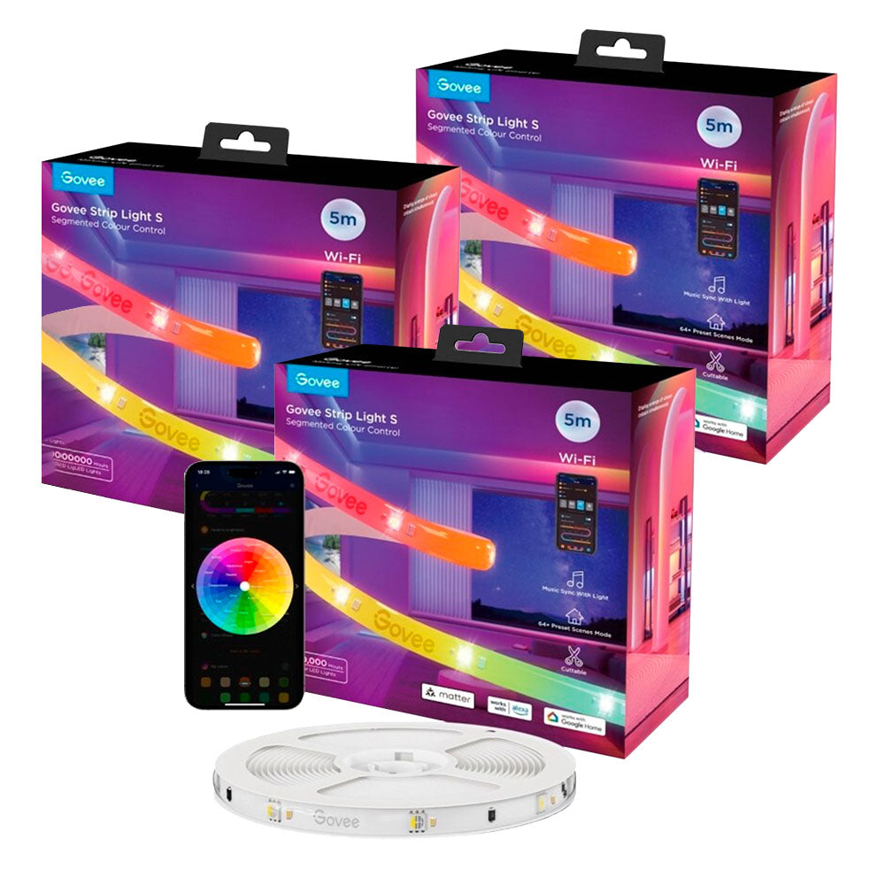 Pack Tira Led con Revestimiento 5m WiFi Govee