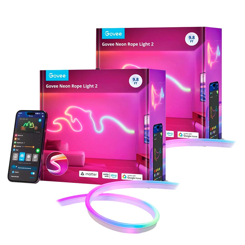 Pack Tira de Neón v2 de 3 MTS WiFi Govee