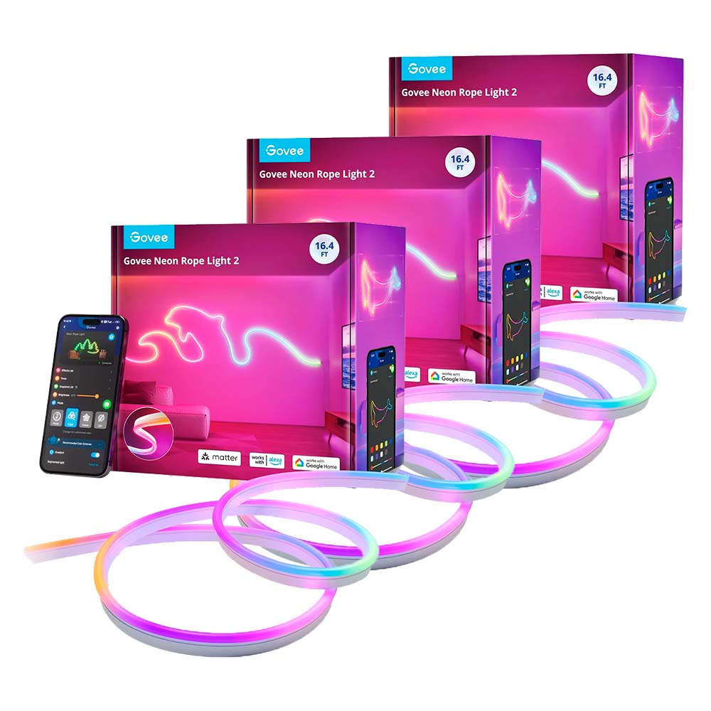 Pack Tira de Neón v2 de 5 MTS WiFi Govee