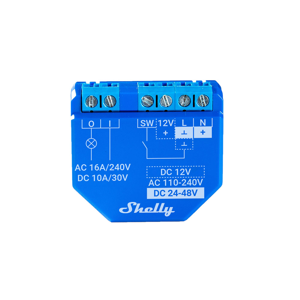 Pack Interruptor Relay WIFI 1 UL Shelly – BLU/STORE