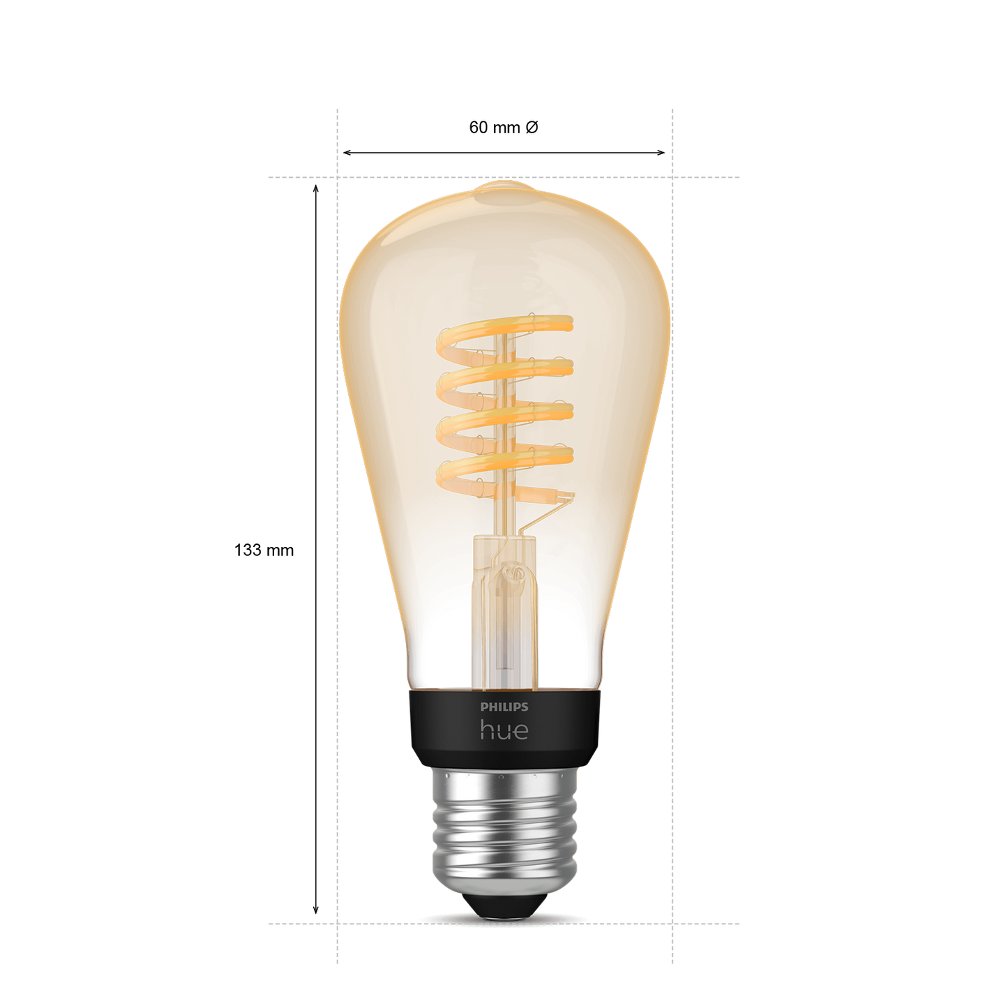 Philips Hue Ampolleta Smart Filamento BT E27 Edison ST64