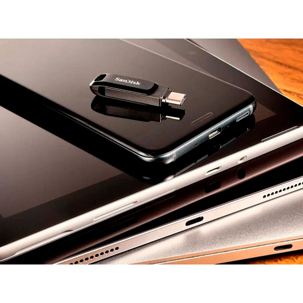 Pendrive Ultra Dual Drive Go SanDisk de 256GB