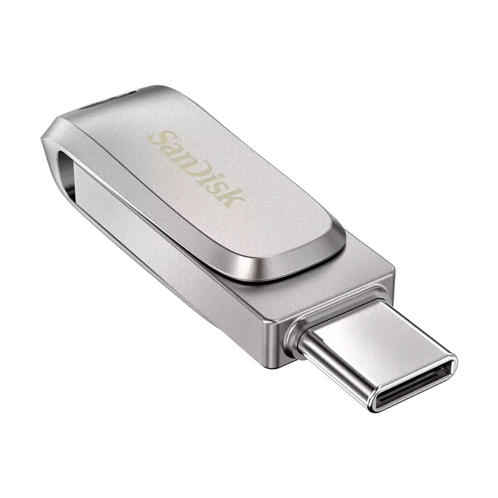Pendrive SanDisk Ultra Dual Drive Luxe USB C de 128GB