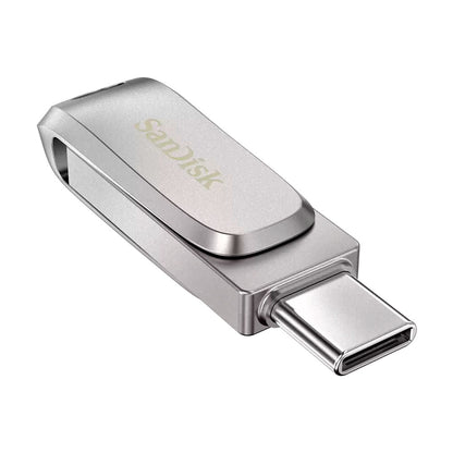 Pendrive SanDisk Ultra Dual Drive Luxe USB C de 256GB