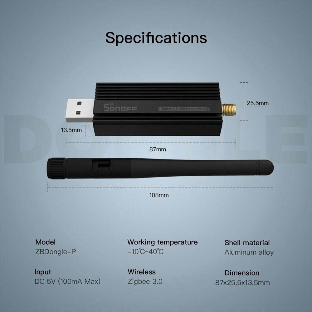 Dongle USB Zigbee Plus 3.0 P Sonoff