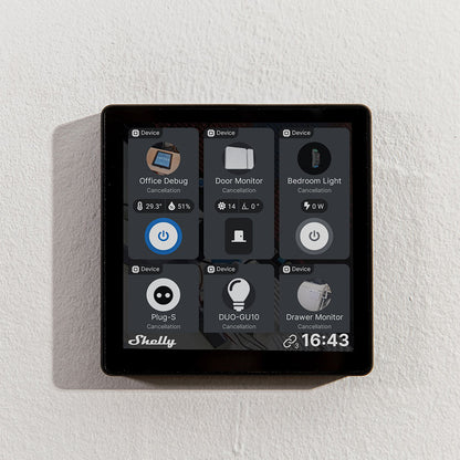 Shelly Wall Display Black