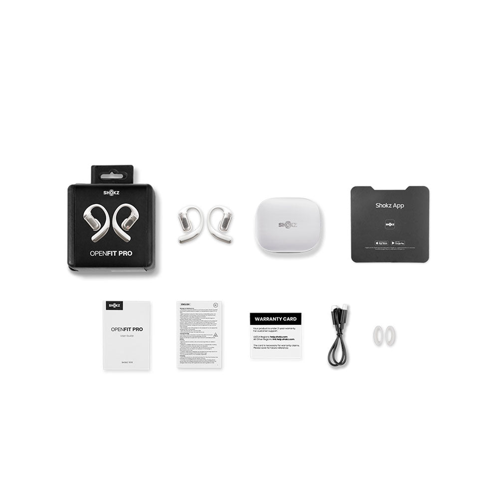 Audífonos Bluetooth Shokz OpenFit Pro - White