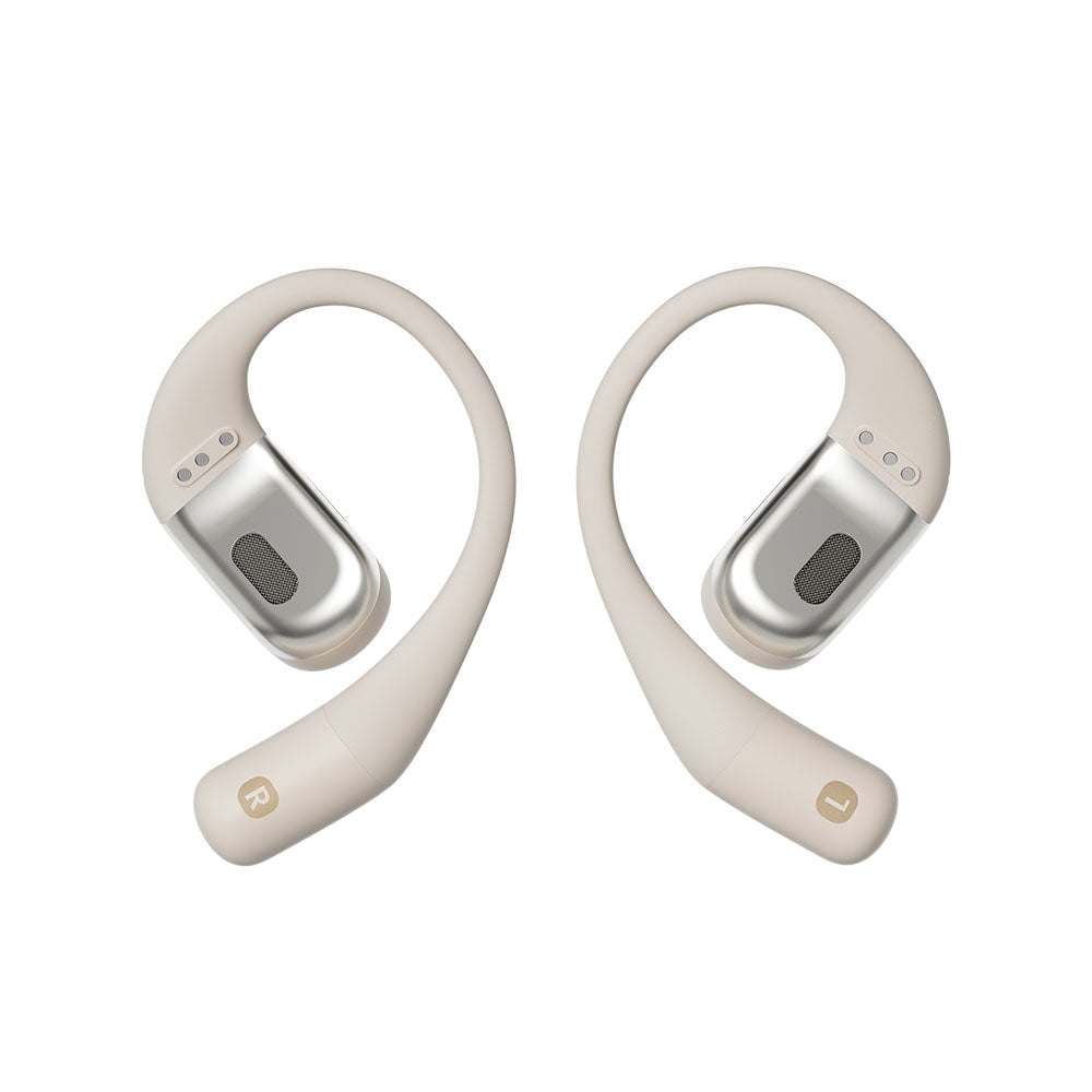 Audífonos Bluetooth Shokz OpenFit Beige Open Box