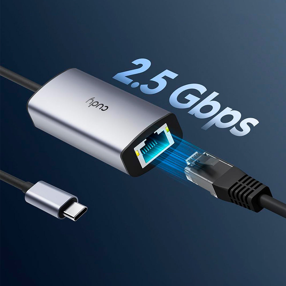 Adaptador Ethernet USB-C, Adaptador De Red USB 3.0 Cudy