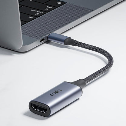 Adaptador USB-C a HDMI 2.0, 4K 60Hz Cudy