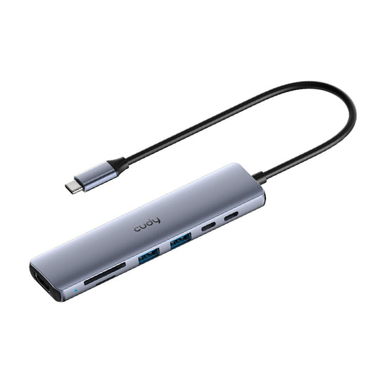 Hub USB C 7 En 1 Adaptador Multipuerto Cudy