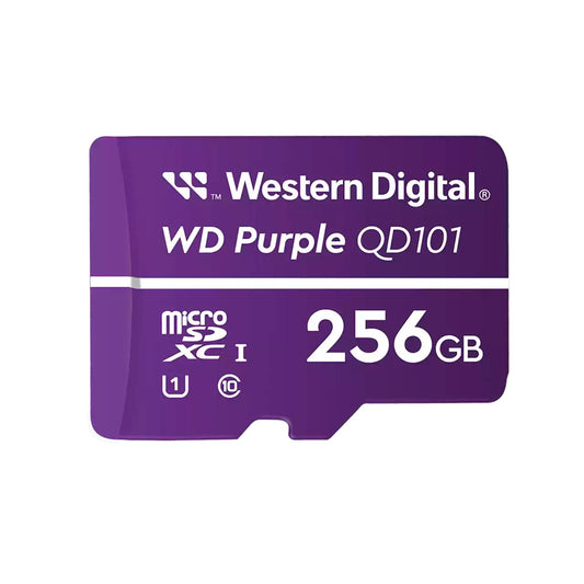 Tarjeta microSDXC WD Purple SC Surveillance 256GB