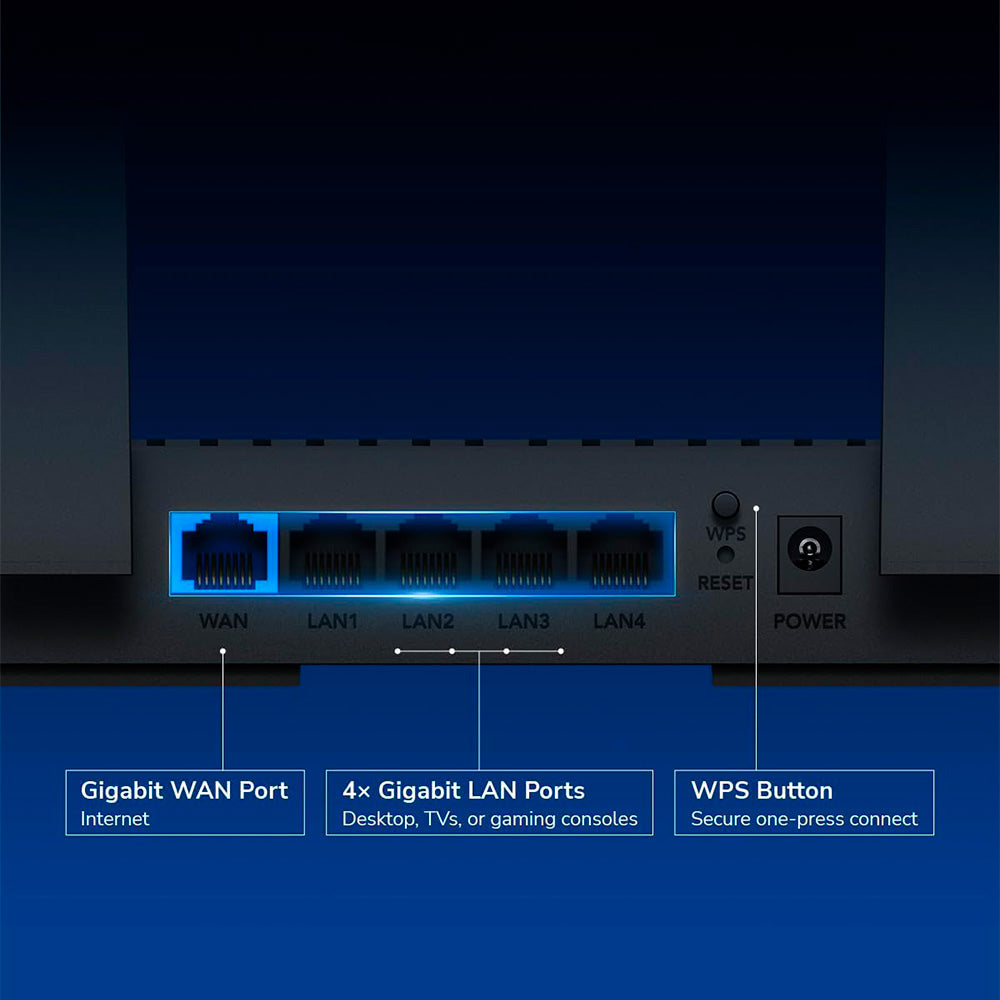 Router Wi-Fi 6 Mesh Gigabit AX3000 Cudy