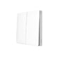 Kit 2x Ampolleta Led E27 9W + Interruptor Doble Zigbee Aqara