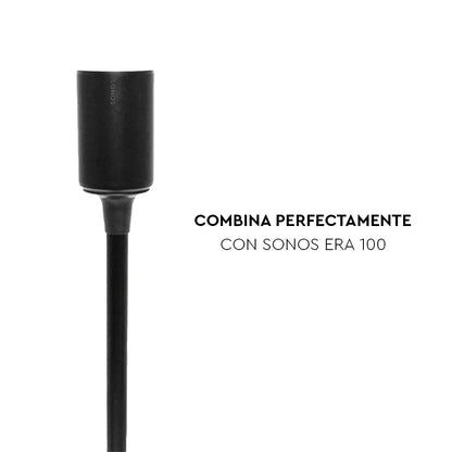 Soporte de altura fija Sanus para altavoz Era 100 - Negro