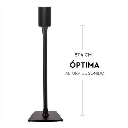 Soporte de altura fija Sanus para altavoz Era 100 - Negro